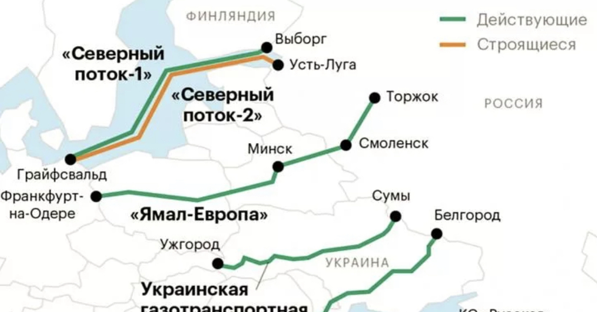 Газопровод проходит. Трубопроводы газовые Европа схема. Схема российских трубопроводов в Европу. Карта газопроводов России в Европу. Схема газовых трубопроводов России.