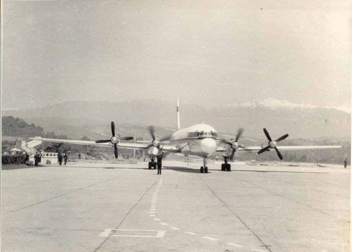 1 октября 1972 г. в Чёрном море близ Адлера потерпел катастрофу Ил-18