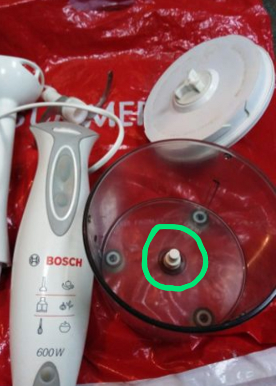 I really need a peg for a knife from Bosch MSM 6300/02! - Help, Appliances, The strength of the Peekaboo, Blender, Spare parts