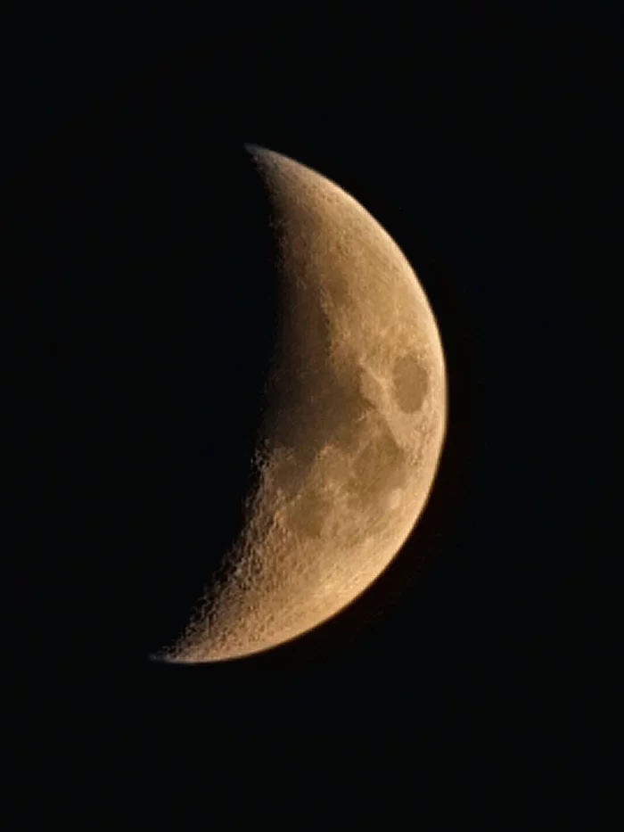 evening moon - My, moon, Samsung