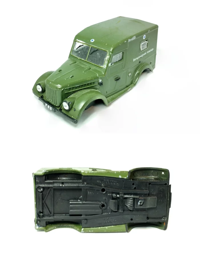 Conversion of the GAZ-69 model from Deagostini in 1:43 scale. - My, Collection, Modeling, Collecting, Stand modeling, Miniature, Painting miniatures, Gaz-69, Militia, Soviet militia, the USSR, Deagostini, Conversion, Order, 1:43, Tamiya, Longpost