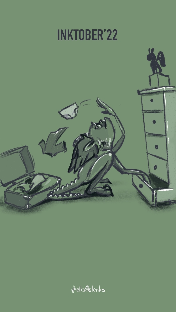 Inktober’22 Суета