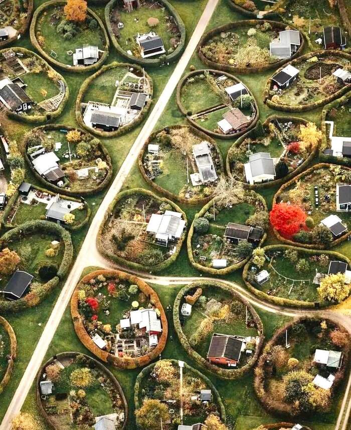 like nests - Denmark, House, The photo, View from above, Architecture, Repeat