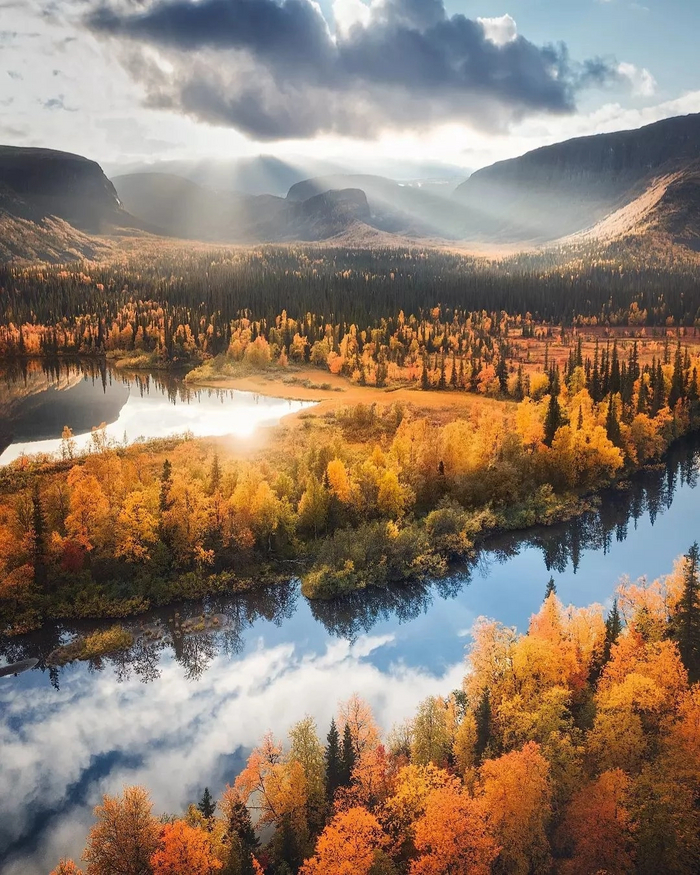 Осень на Кольском полуострове