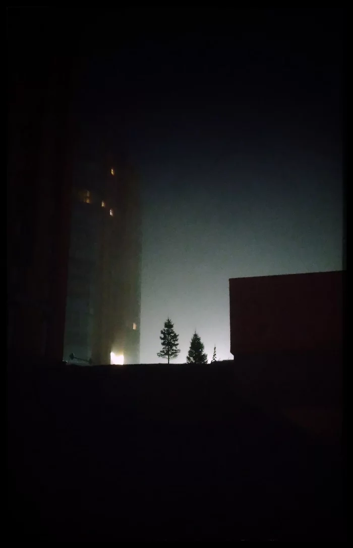 Утро. Туман - Длиннопост, Мобильная фотография, Туман, Утро, Моё