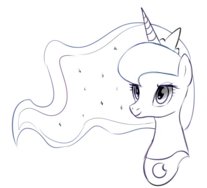   My Little Pony, Princess Luna, Marenlicious, 