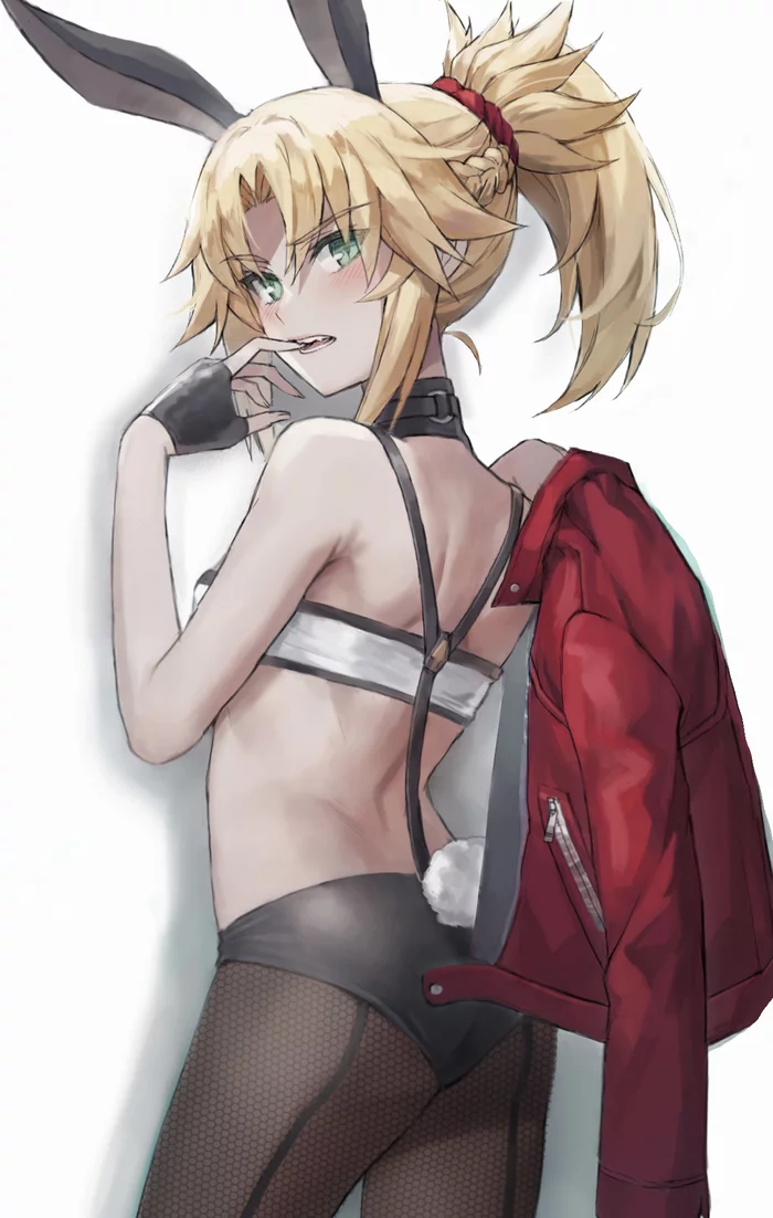 Мордред - NSFW, Tonee, Арт, Anime Art, Аниме, Игры, Mordred, Fate, Fate Apocrypha, Bunnysuit