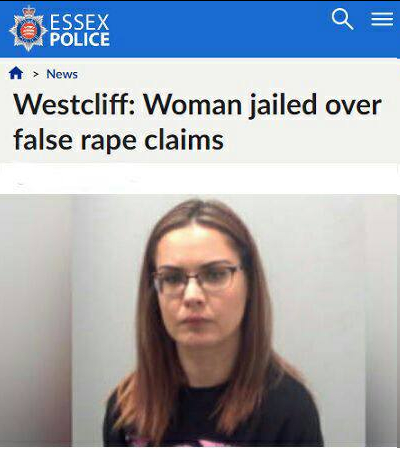 In Essex, England, a woman was jailed for a series of false accusations of rape - Screenshot, False accusation, Изнасилование, England, Essex