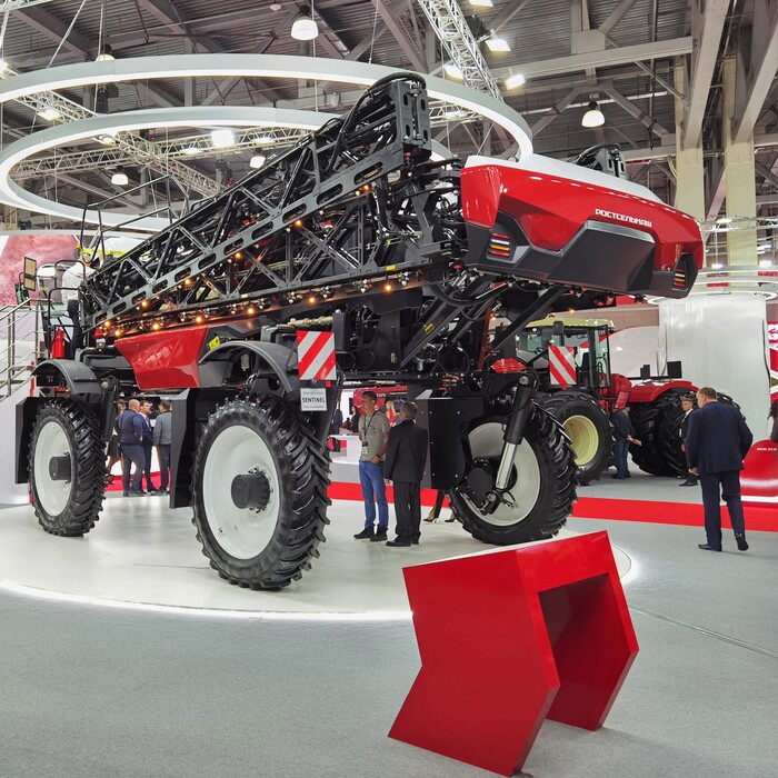 Самая громкая премьера Ростсельмаш на Агросалон-2022: самоходный опрыскиватель RSM SPS-3800! Трактор, Сельское хозяйство, Сельхозтехника, Ростсельмаш, Агроновости360, Агроскаут360, Длиннопост