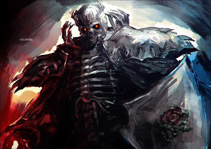 Even with bad CG Skull Knight looks awesome  rBerserk