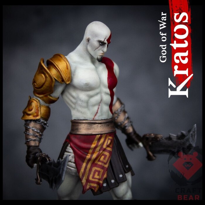 Kratos "God of War" 25  , Pikabu Publish Bot, , God of War, , , , , ,  , 3D ,  , , , , 3D , 