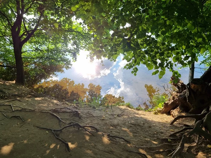 River or clouds? - My, The photo, Mobile photography, Nature