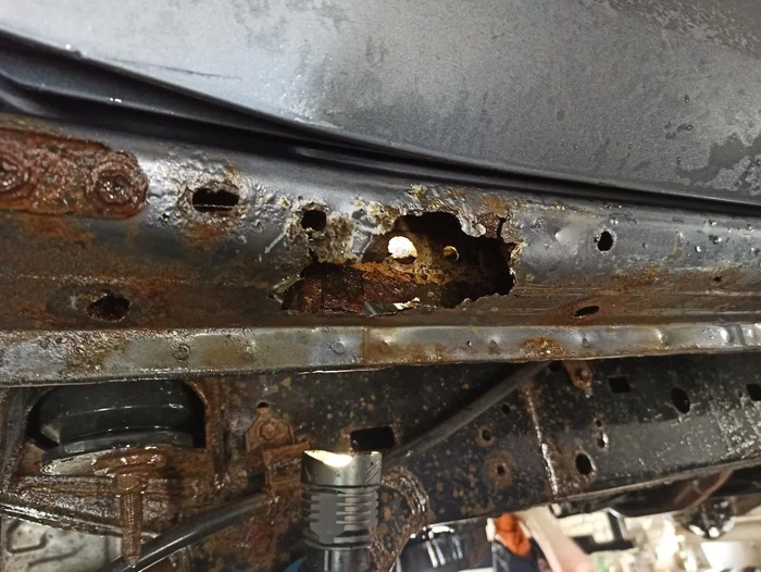 Toyota doesn't rot - My, Toyota, Corrosion, Repair, Auto, Welding, Longpost