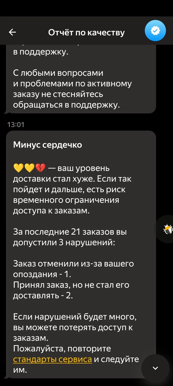 Крик о помощи! Издевательство над РАБотником Яндекс. Еды (субъективное мнение пользователя, не имеющая цель оскорбить или унизить кого-то.) - Моё, Длиннопост, Проблема, Яндекс Еда, Новости, Позор, Неуважение, Халатность, Безответственность, Яндекс, Ужас, Страх, Текст, Крик души