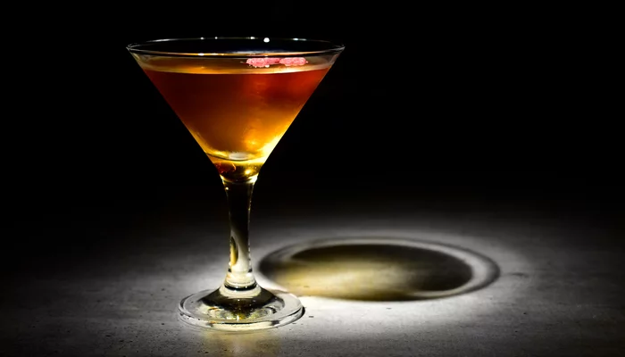 Cocktail-digestif Sweet martini - My, The photo, Alcohol, Alcoholic cocktail, Recipe, Vodka, Vermouth, Martini, Foodphoto, Cocktail, Longpost