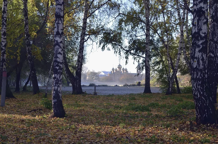 Morning - My, Krasnoyarsk region, Shushenskoye, The photo, Autumn, Domes, Siberia