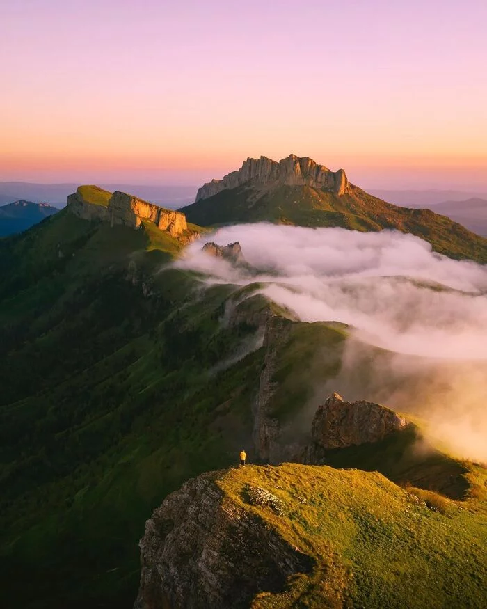 Big Thach - Big Thach, Republic of Adygea, Краснодарский Край, The photo, The nature of Russia, Travel across Russia