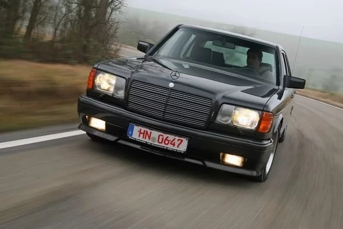 Long-wheelbase version of the Mercedes-Benz 560 SEL, and even in a modification with a 6-liter engine modified by AMG - Transport, Mercedes, Tuning, Motorists, Auto, W126