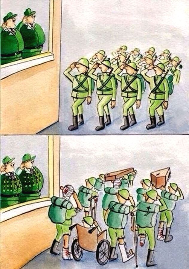 Untitled - Politics, The soldiers, General, Political satire, Images, Longpost