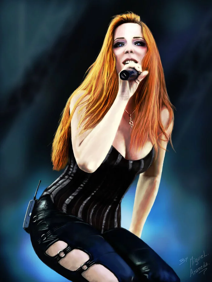 EPICA, the recognized SIMPHONIC METAL band, and the soloist Simona, the girlfriend of the band's founder Mark, who gave birth to baby Vincent from him! - Good music, Metal, Simphonic Metal, Epica, Video, Longpost