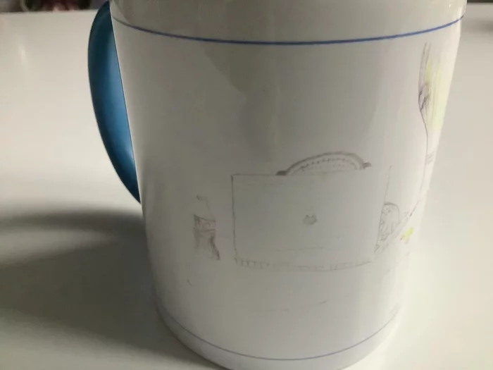 beautiful mug - My, Кружки, Design
