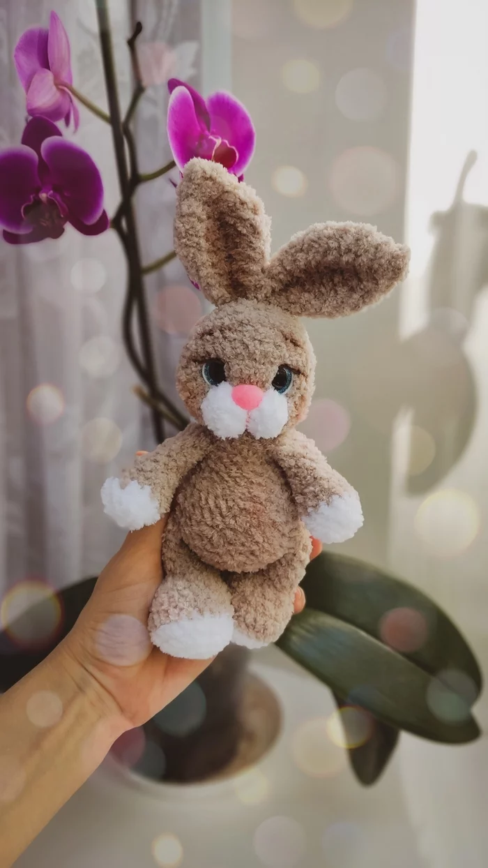 Invasion of hares... Continued... - My, Amigurumi, Knitting, Crochet, Hook, With your own hands, Products for children, Handmade, Plush Toys, Plush yarn, For the little ones, On hook, Interior toy, Decor, For nursery, Soft toy, Needlework, Alchevsk, Longpost