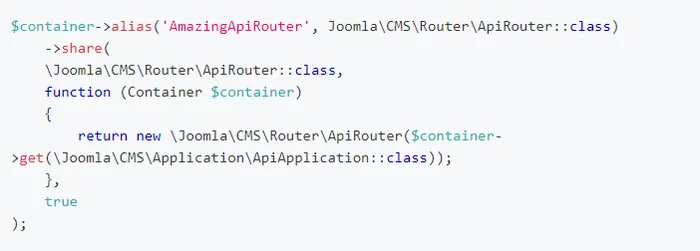 Dependency Injection Containers (DI containers) in Joomla 4 - My, Development of, Joomla, Oop, Di, PHP, Cms, Framework, Web Programming, Longpost