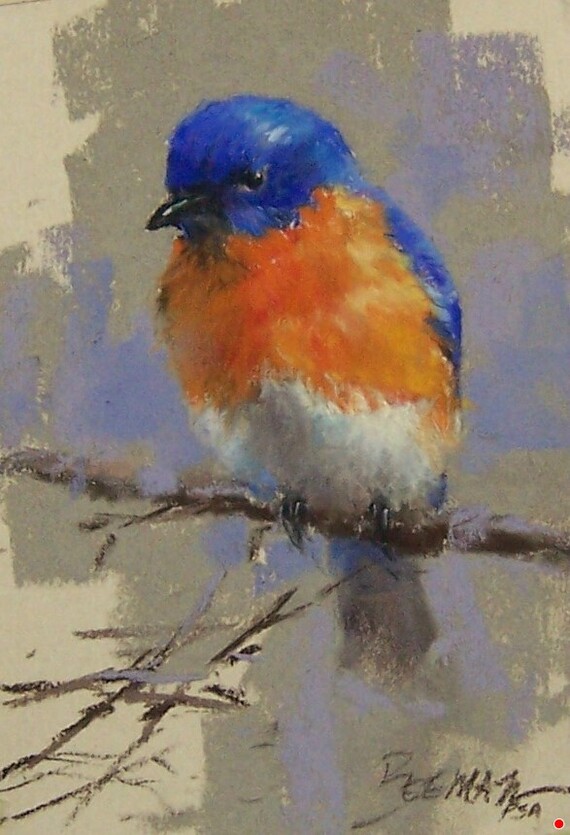 Mike Beeman - Birds, Animalistics, Drawing, Art, Pastel, Artist, Longpost