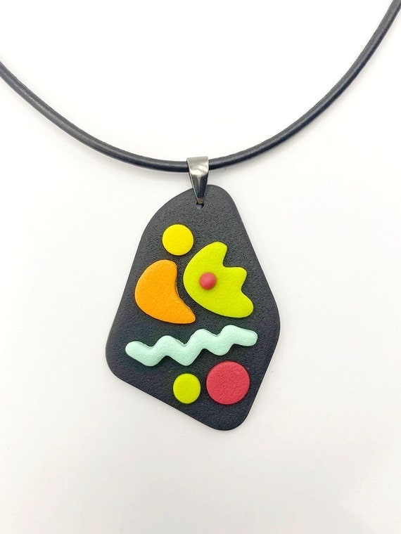 Polymer clay jewelry - My, Polymer clay, Design, Decoration, Needlework