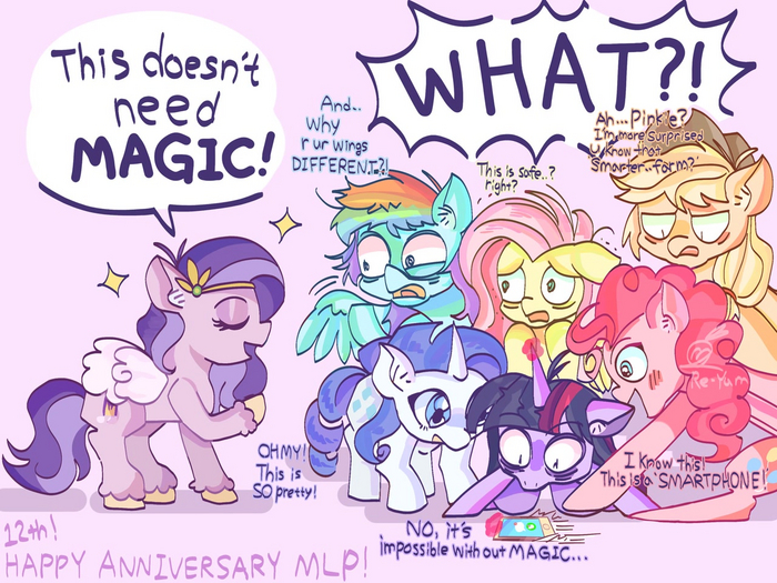  ! My Little Pony, Fluttershy, Rarity, Twilight Sparkle, Rainbow Dash, Applejack, Pinkie Pie, Pipp Petals