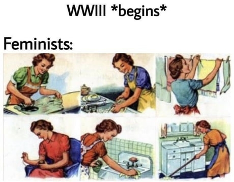 3rd world and feminists - Humor, Picture with text, Feminism, Feminists, Memes