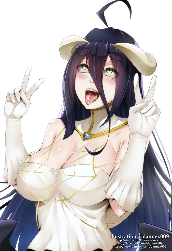  , , Anime Art, Overlord, Albedo (Overlord), ,   