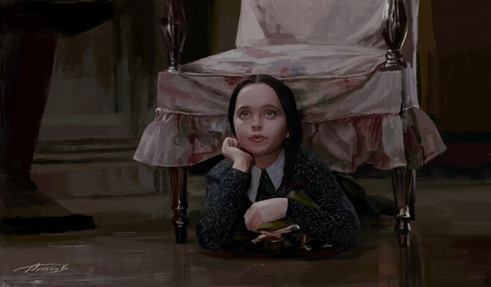 Wednesday Addams (Christina Ricci) ,  ,  