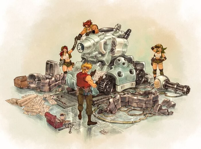 Metal Slug - Art, Metal Slug