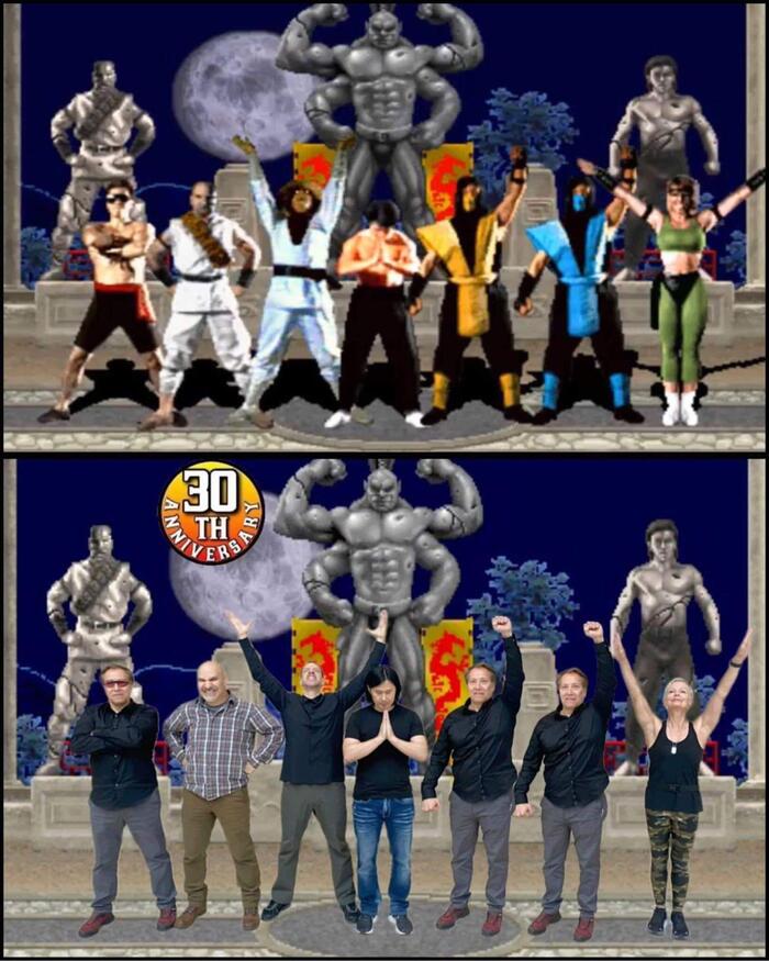 Оригинальный каст Mortal Kombat, Файтинг, Игры, 30 лет, Актеры и актрисы, Картинка с текстом