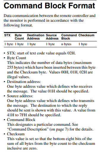 Help calculating checksum - My, Rs232, Bit, Byte, Algorithm, Longpost
