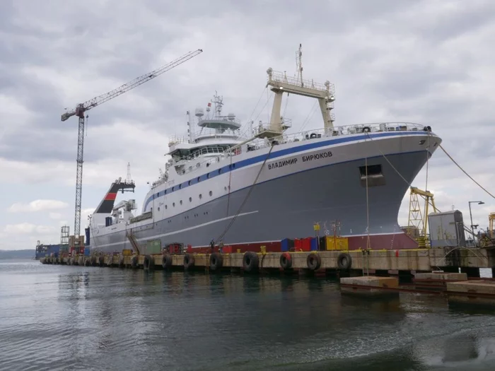 For the Kamchatka Okeanrybflot, the Turks built and handed over the second supertrawler for $16.75 million and €67.624 million (6.1 billion rubles) - news, Russia, Shipbuilding, Turkey, Trawler, Kamchatka, Longpost