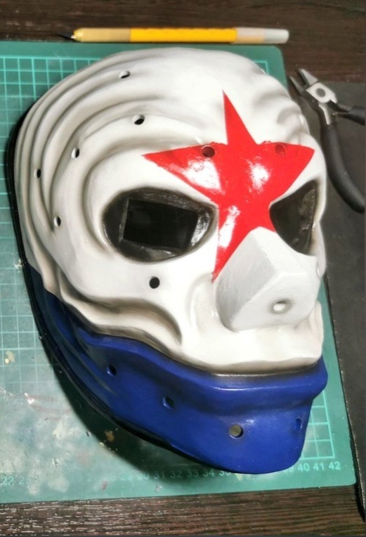 The process of creating a Falcon mask ( PayDay 2) - My, Handmade, Cosplay, Mask, Craft, Payday 2, Longpost