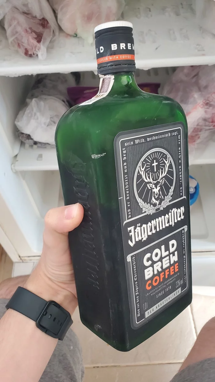 Jagermeister Cold Brew Coffee - review - My, Alcoholics, Jagermeister, Review, Longpost