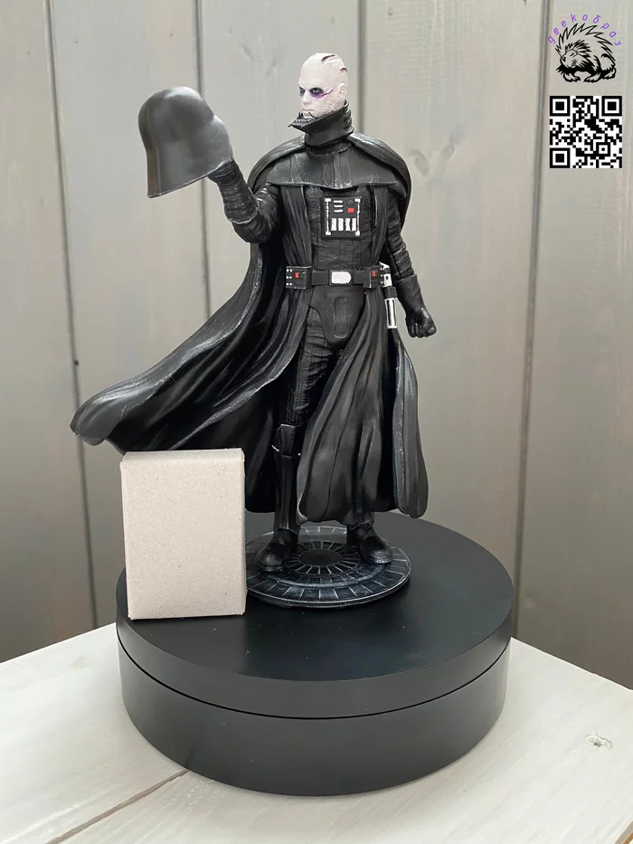 Darth Vader figurine - My, Star Wars, 3D печать, Darth vader, Painting miniatures, Figurines, Collecting, 3D printer, Video, Youtube, Longpost