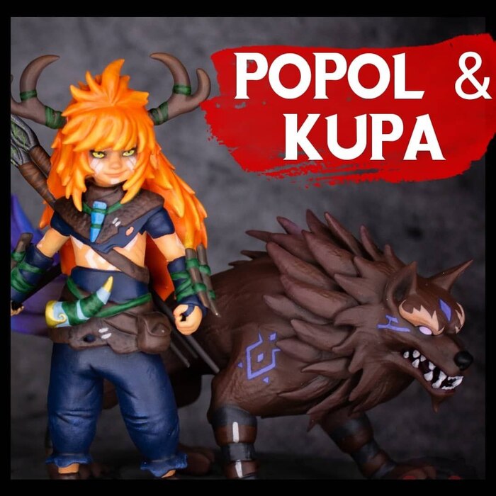 Popol and Kupa "Mobile Legends" 3D , , , , Mobile Legends,  , 3D ,  , 