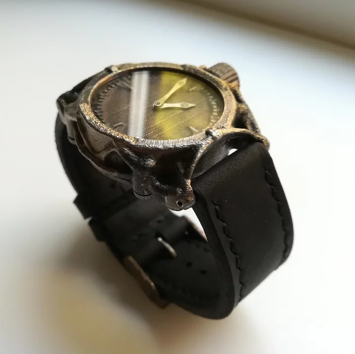 High tech on the wrist: generative design and steel 3D printing - My, Wrist Watch, Needlework with process, Clock, 3D печать, Handmade, Steel, Longpost