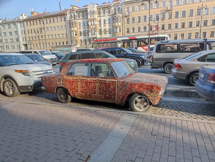 Судя по расцветке, не Алладин - Моё, Летающий автомобиль, Роскошь, Ковер-Самолет, Жигули, Колхоз тюнинг