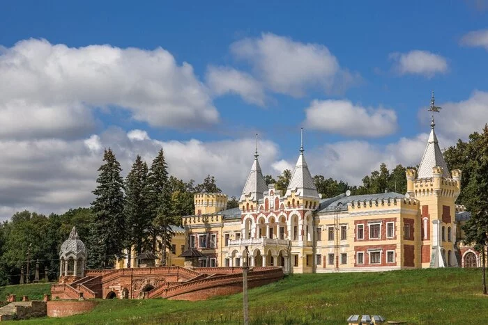 The estate of S. P. von Derviz in Kiritsy (Ryazan region) - sights, Spassk-Ryazansky, Architecture, Longpost