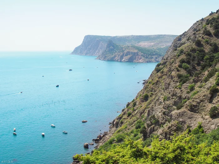 Sevastopol, surroundings of Balaklava, Silver Beach, Great Sevastopol Trail (Continued) - My, Russia, Sevastopol, Crimea, Black Sea, Balaclava, The photo