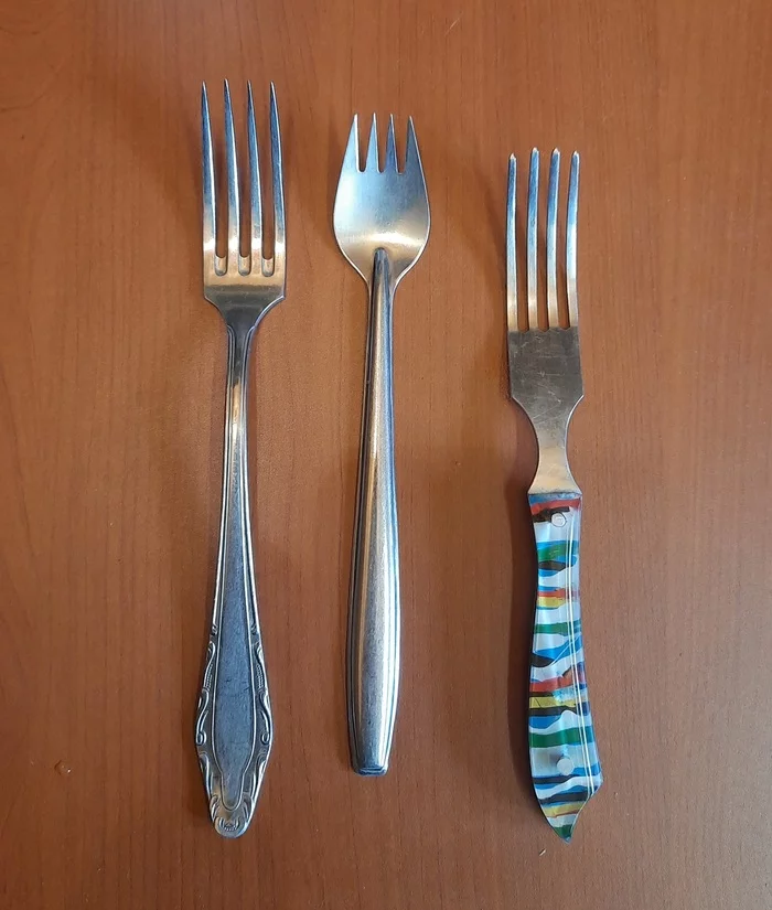 Help! The family is falling apart! - My, Fork, Help me find, Family, Kitchenware, Longpost