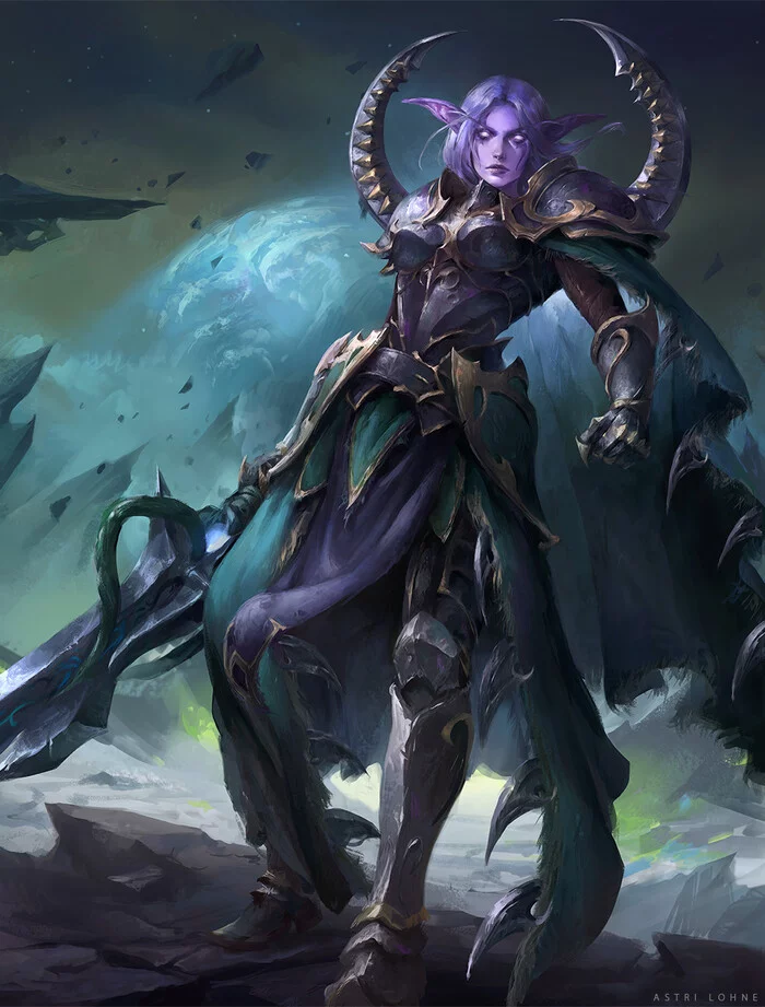 Warcraft art - Warcraft, World of warcraft, Blizzard, Game art, Art, Astri Lohne