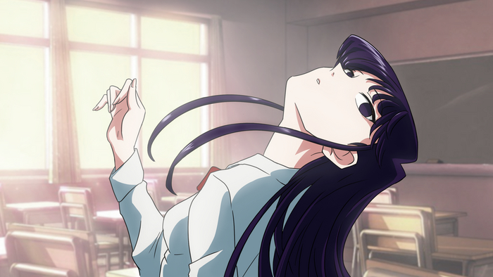 - , , Anime Art, Komi-san wa Comyushou desu, Shouko Komi, Manbagi Rumiko