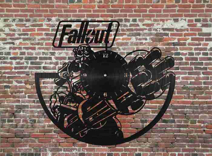 Fallout clock - layout for laser cutting - My, CNC, Laser cutting, With your own hands, Engraving, Fallout, Fallout 4, Fallout: New Vegas, Fallout: Equestria, Fallout 3, Fallout 2, Fallout 76, Crafts, Fallout 1, Decor, Carpenter, beauty, Computer games, Games, Fantasy