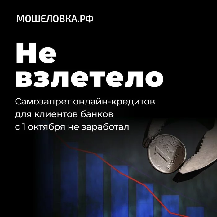 Self-prohibition of online loans for bank customers did not work from October 1 - My, Crossposting, Pikabu publish bot, Text, Negative, Law, Credit, Longpost